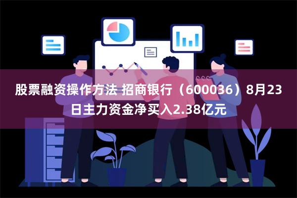 股票融资操作方法 招商银行（600036）8月23日主力资金净买入2.38亿元