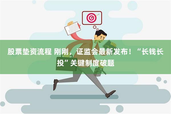 股票垫资流程 刚刚，证监会最新发布！“长钱长投”关键制度破题